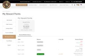 growers choice seeds reward points